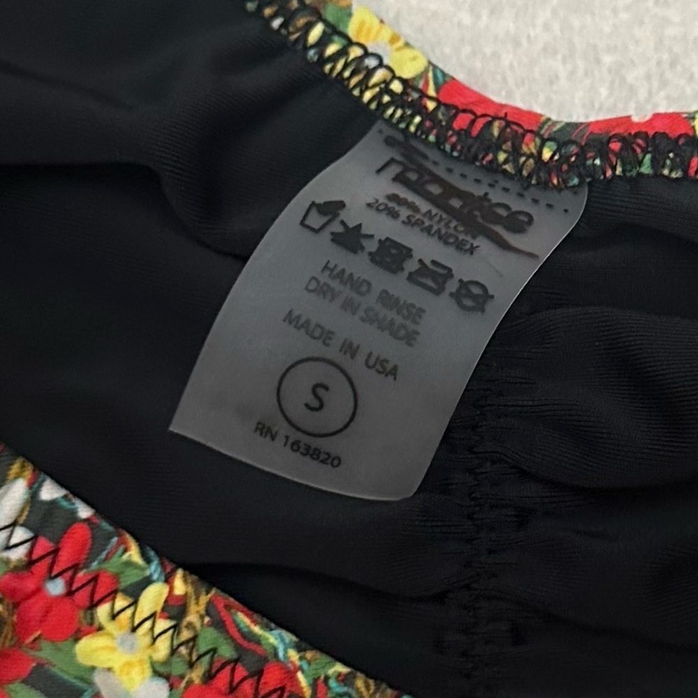 New! Montce Sienna Floral Kelly Bikini Bottoms Size Small 51672 - Picture 9 of 11